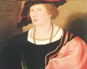 小汉斯荷尔拜因 - Portrait of Benedikt von Hertenstein